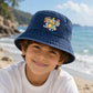 Colorful Sunkissed Soul Retro Summer Kids hat
