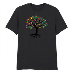Colourful Tree of Life Roots Pride Month Unisex T-Shirt
