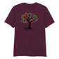 Colourful Tree of Life Roots Pride Month Unisex T-Shirt