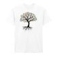 Colourful Tree of Life Roots Pride Month Unisex T-Shirt