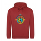 Colourful Crown Ball Football Printed Unisex Hoodie