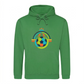 Colourful Crown Ball Football Printed Unisex Hoodie