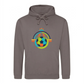 Colourful Crown Ball Football Printed Unisex Hoodie