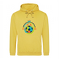 Colourful Crown Ball Football Printed Unisex Hoodie