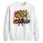 Comic Superhero Groom Unisex Sweatshirt