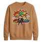 Comic Superhero Groom Unisex Sweatshirt