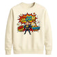 Comic Superhero Groom Unisex Sweatshirt