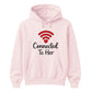 Connected To Her Wi-Fi Heart Groom Unisex Hoodie