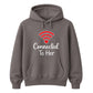 Connected To Her Wi-Fi Heart Groom Unisex Hoodie