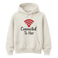 Connected To Her Wi-Fi Heart Groom Unisex Hoodie