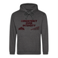 Consistency Over Intensity Slogan Graphic Unisex Hoodie