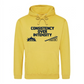 Consistency Over Intensity Slogan Graphic Unisex Hoodie