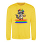 Cool Raccoon Rainbow Beret Pride Month Unisex Sweatshirt