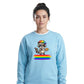 Cool Raccoon Rainbow Beret Pride Month Unisex Sweatshirt