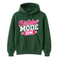 Cool Birthday Mode On Birthday Unisex Hoodie