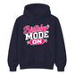 Cool Birthday Mode On Birthday Unisex Hoodie