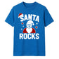 Cool Santa Rocks Graphic Christmas Unisex T-Shirt