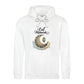Crescent Moon & Lantern Eid Mubarak Printed Unisex Hoodie
