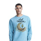 Crescent Moon & Lantern Eid Mubarak Printed Unisex Sweatshirt