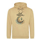 Crescent Moon & Lantern Eid Mubarak Printed Unisex Hoodie