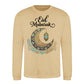 Crescent Moon & Lantern Eid Mubarak Printed Unisex Sweatshirt
