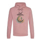Crescent Moon & Lantern Eid Mubarak Printed Unisex Hoodie