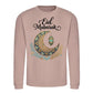 Crescent Moon & Lantern Eid Mubarak Printed Unisex Sweatshirt
