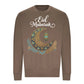 Crescent Moon & Lantern Eid Mubarak Printed Unisex Sweatshirt