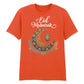 Crescent Moon & Lantern Eid Mubarak Printed Unisex T-Shirt
