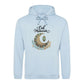 Crescent Moon & Lantern Eid Mubarak Printed Unisex Hoodie