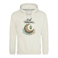 Crescent Moon & Lantern Eid Mubarak Printed Unisex Hoodie