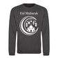 Crescent & Mosque Eid Mubarak Printed Unisex Sweatshirt