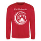 Crescent & Mosque Eid Mubarak Printed Unisex Sweatshirt