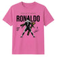 Cristiano Ronaldo No7 Graphic Football Printed Unisex Tshirt