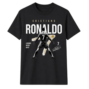 Cristiano Ronaldo No7 Graphic Football Printed Unisex Tshirt