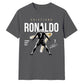 Cristiano Ronaldo No7 Graphic Football Printed Unisex Tshirt