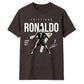 Cristiano Ronaldo No7 Graphic Football Printed Unisex Tshirt