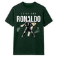 Cristiano Ronaldo No7 Graphic Football Printed Unisex Tshirt