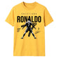 Cristiano Ronaldo No7 Graphic Football Printed Unisex Tshirt