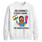 2026 Indian Cricket Team T20 World Cup Champions Crown 20 Overs India Women Cricket Printed Unisex Sweatshirt