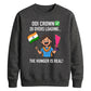 2026 Indian Cricket Team T20 World Cup Champions Crown 20 Overs India Women Cricket Printed Unisex Sweatshirt