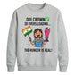 2026 Indian Cricket Team T20 World Cup Champions Crown 20 Overs India Women Cricket Printed Unisex Sweatshirt