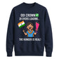 2026 Indian Cricket Team T20 World Cup Champions Crown 20 Overs India Women Cricket Printed Unisex Sweatshirt
