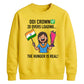 2026 Indian Cricket Team T20 World Cup Champions Crown 20 Overs India Women Cricket Printed Unisex Sweatshirt