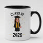 Custom Photo Mug Class of 2026 Graduation Gift for Him or Her