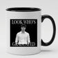 Custom Photo Mug Look Who's Graduated Gift for Him and Her
