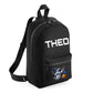 Personalised Astronaut Kids Backpack with Custom Name - Small Size