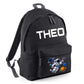Personalised Astronaut Kids Backpack with Custom Name - Large Size