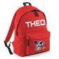 Personalised Astronaut Kids Backpack with Custom Name - Large Size