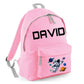 Personalised Astronaut Kids Backpack with Custom Name - Large Size